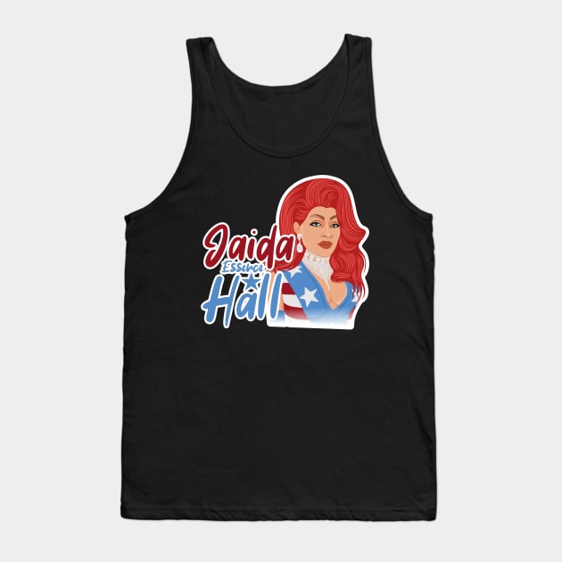 Jaida Essence Hall : drag race season 12 Tank Top by Amelia Emmie